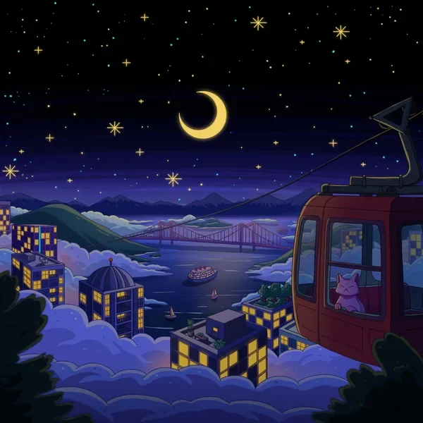 City Nights 3 album cover by Purrple Cat