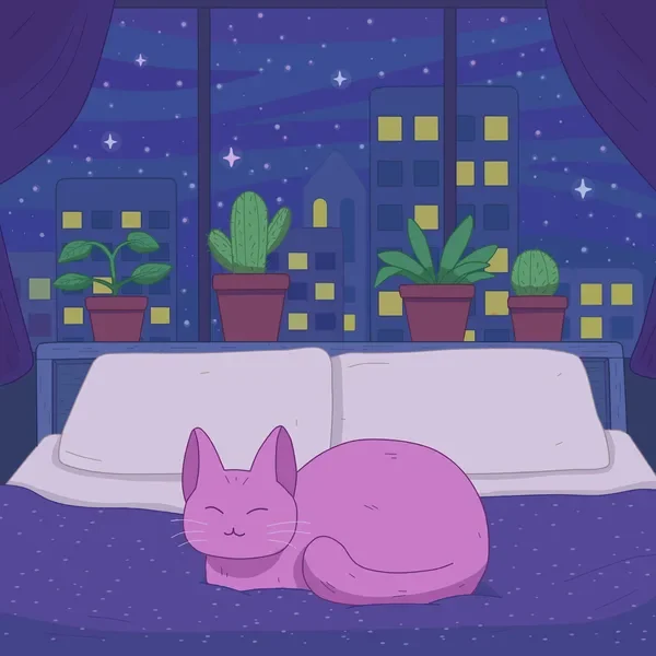 Indigo Dreams album cover by Purrple Cat